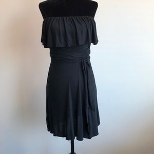 BCBGMAXAZRIA black flowy dress. Size S